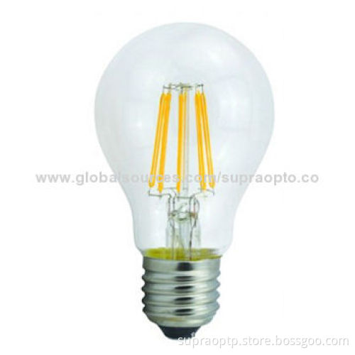 LED Bulb Filament, 6W, Voltage of 110 to 240V, COB LED Source, CE Certified